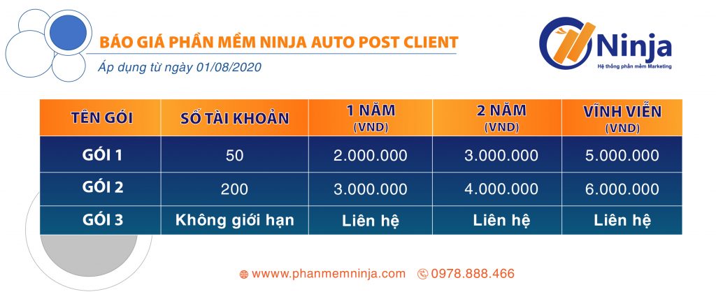 bao gia auto post client