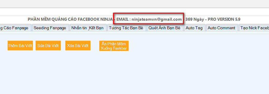 huong dan kich hoat ban quyen Facebook Ninja Hướng dẫn cấp lại bản quyền Key Facebook Ninja