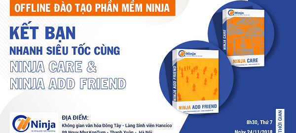 Offline đào tạo “Ninja Care và Ninja Add Friend”