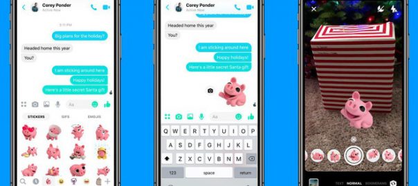 Facebook Messenger bổ sung chế độ chụp ảnh chân dung không cần camera kép và nhãn dán AR