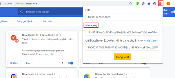 Các bước cài đặt và sử dụng Addon Ninja Cookies 2019