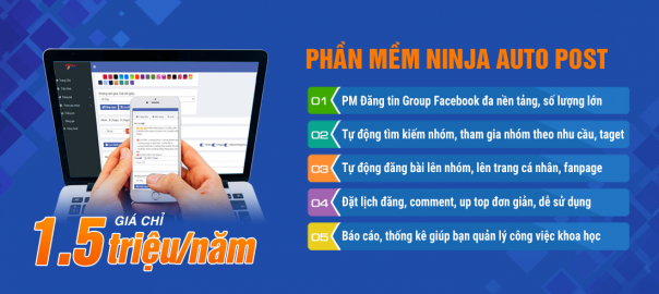 Phần mềm Ninja Auto Post và 3 lý do bạn nên chọn