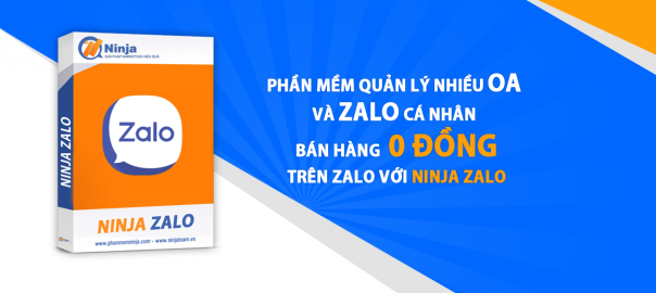 Phần mềm Ninja: Kinh nghiệm bán hàng online trên Zalo