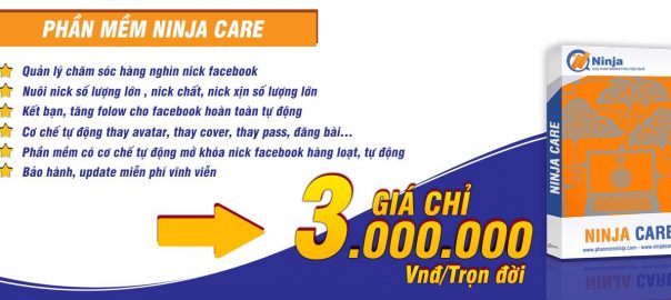 3 lý do nên sử dụng Ninja Care để bán hàng trên Facebook