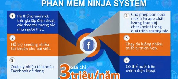 Big update phần mềm nuôi nick giả lập Ninja System có gì mới?