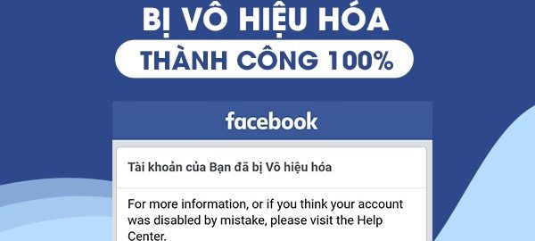 Cách lấy lại tài khoản facebook bị hack vô hiệu hoá thành công 100%