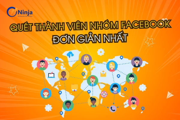 Quét thành viên nhóm facebook