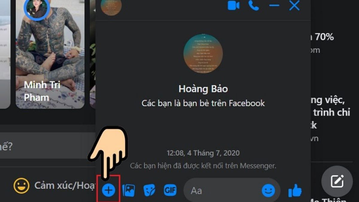 Chọn thêm file đính kèm