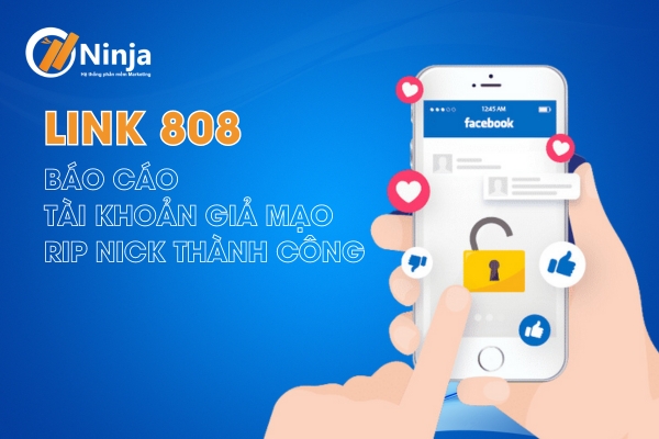 Link 808 là gì? Link báo cáo tài khoản giả mạo trên Facebook