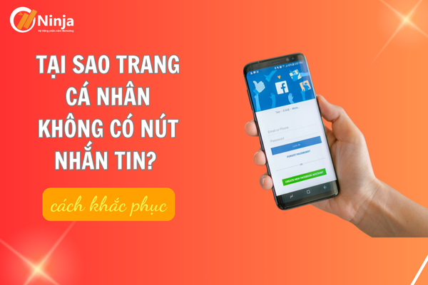 Nguyên nhân trang cá nhân không có nút nhắn tin